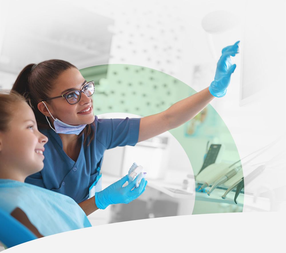 Dentist with Patient